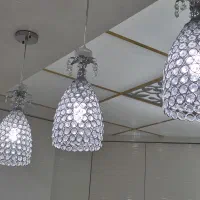 لوستر آویز تکی سه عدد