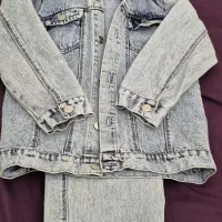 کاپشن شلوار جین بچه گانه