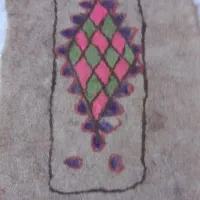 تعداد۶عددنمد با پشم گوسفندی بدون بو|گلیم، جاجیم، گبه|گرگان, |دیوار