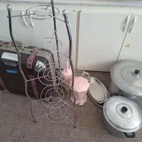 گازفردار/قابلمه روحی/چمدان/سینی و