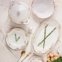 حراج چینی ۶ و ۱۲ نفره بنچاینا|حراج|تهران, هرندی|دیوار