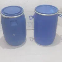 دوتا بشکه ۶۰ لیتری سرو طوق دار