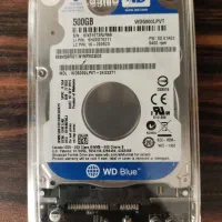 هارد اکسترنال 500 گیگ WD با باکس شیشه‌ای سلامت 100