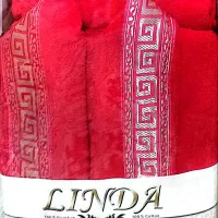 حوله حمام برند لیندا و آینه حمام