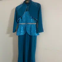 لباس مجلسی شیک آبی