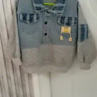 بلوز ترکیبی دورس و جین بچگانه