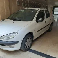 پژو ۲۰۶ sd سفید|خودرو سواری و وانت|تهران, اباذر|دیوار