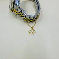 آویز ساعت نقره