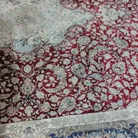 س تخته فرش شیش متری  نو  طرح تاج محل