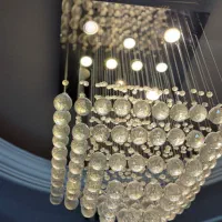 لوستر کریستال|لوستر و چراغ آویز|قوچان, |دیوار