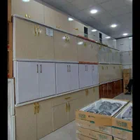 کابینت پیش ساخته فلزی درب ام دی اف ورق۴۰ در صدرا|مصالح و تجهیزات ساختمان|صدرا-فارس, |دیوار