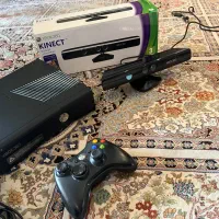 ایکس باکس ۳۶۰ به همراه کینکت و ۲ تا دسته|کنسول، بازی ویدئویی و آنلاین|تهران, چیذر|دیوار