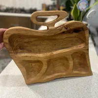 اردو مزه خوری چوبی گردو روستیک