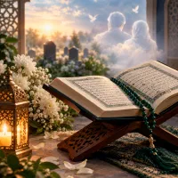 تلاوت قران و صلوات برای اموات