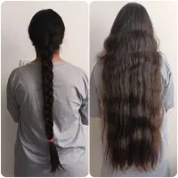فروش موی بلند طبیعی نچرال رنگی و حنا دار