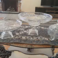 ظروف پذیرایی کریستال.. ۴تومان