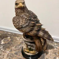 دوعددمجسمه شاهین|مجسمه، تندیس، ماکت|شیراز, شهرک بهشتی|دیوار