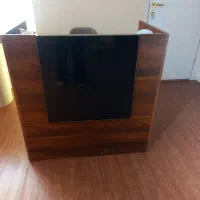 قفسه فلز و چوب میز تحریر  کانتر مون لایت