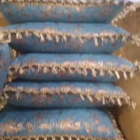 زیرگوشی بالش داخل پرشده جنس پر با رویه نو|رختخواب، بالش، پتو|کرمانشاه, |دیوار