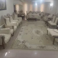 مبلمان سلطنتی9نفره به همراه میز ناهارخوری10نفره|مبلمان خانگی و میز عسلی|مشهد, رضاشهر|دیوار