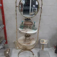 آینه وویترین برنزی