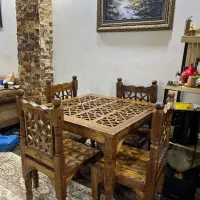 میز نهارخوری ۴ نفره زیبا و خاص