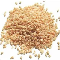 بلغور گندم، جودوسرپرک،روغن زیتون، آبغوره، سیر ترشی