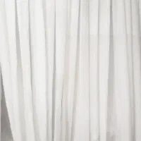 پرده پنجره  اتاق و درب بالکن