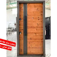 درب ضدسرقت/درب هوشمند آژیردار/درب محافظ/چوبی|مصالح و تجهیزات ساختمان|اصفهان, بابوکان|دیوار