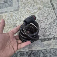 قفل دوچرخه متور 1 متری و جا قمقه ای دوچرخه