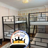 تخت دوطبقه خوابگاهی«تشک تترون تمام فوم پارس»