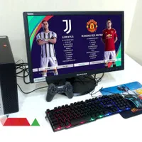 سیستم کامل گیم با نمایشگر و‌موس و کیبورد