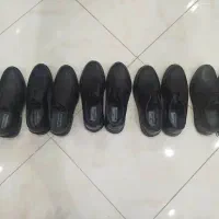کفش مردانه چرم مشکی سایز ۴۲ نو