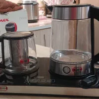چای ساز کاملا نو استفاده نشده و سالم داخل کارتن