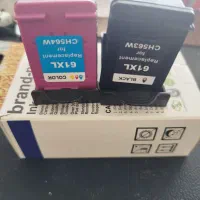 پرینتر وکارتریج رنگی و مشکی پرینتر کاملا نو hp2050