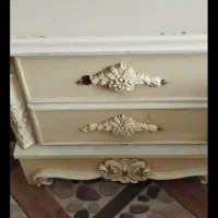 آینه و دراور همراه گریم فرش ۴ متری مفت 2 ملییون|جاکفشی، کمد، دراور|پاکدشت, حصار امیر|دیوار