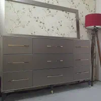 دراور ۹ کشو هایگلاس ترک برند ای جی تی سیلوری|جاکفشی، کمد، دراور|همدان, |دیوار