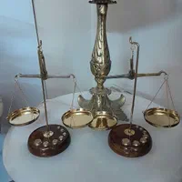 ترازو زرگری برنجی برنزی قدیمی عتیقه کلکسیونی|کلکسیون اشیاء عتیقه|تهران, کیانشهر|دیوار