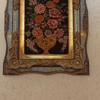 تابلو فرش گل|تابلو فرش|تبریز, |دیوار