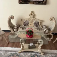 مبلمان سلطنتی راحتی 9نفره کم کارکردوزیبا 30میلیون|مبلمان خانگی و میز عسلی|شاهرود, |دیوار