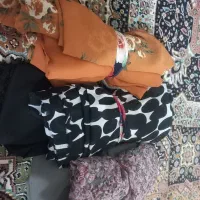 پارچه ژرژت شلوار ساده موجوده|لباس|سراوان, |دیوار