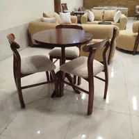 میز نهار خوری گلدانی و صندلی کایا|میز و صندلی غذاخوری|بومهن, |دیوار