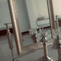 آیینه وشمعدانی|آینه|ارومیه, |دیوار
