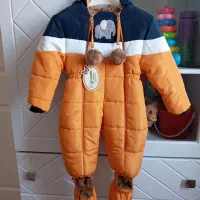 کاپشن توخزدار کلاه دار