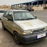 پراید ۸۷ رنگ نقره ایی