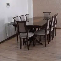 مبل ۸ نفره و میز نهارخوری ۸ نفره چوب راش