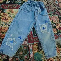 شلوار لی قد ۵۰ سانت مناسب دو تا سه سال