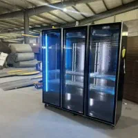 یخچال ایستاده ویترینی مدل ایلیا ۳در  سوپر مارکتی