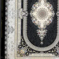 فرش ماشینی ۶متری ۱۲۰۰شانه زمینه سرمه ای(فرش هنرمند|فرش|تبریز, |دیوار