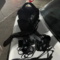 canon 2000d با لنز 18 - 55|دوربین عکاسی و فیلم‌برداری|کرج, شهرک یاس جنوبی|دیوار